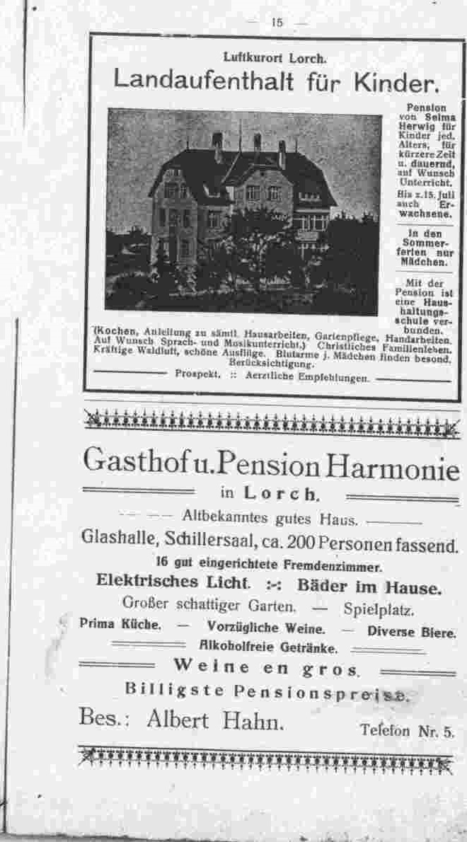 Historischer Hotelführer Goldener Ochsen Göppingen Hohenstaufen