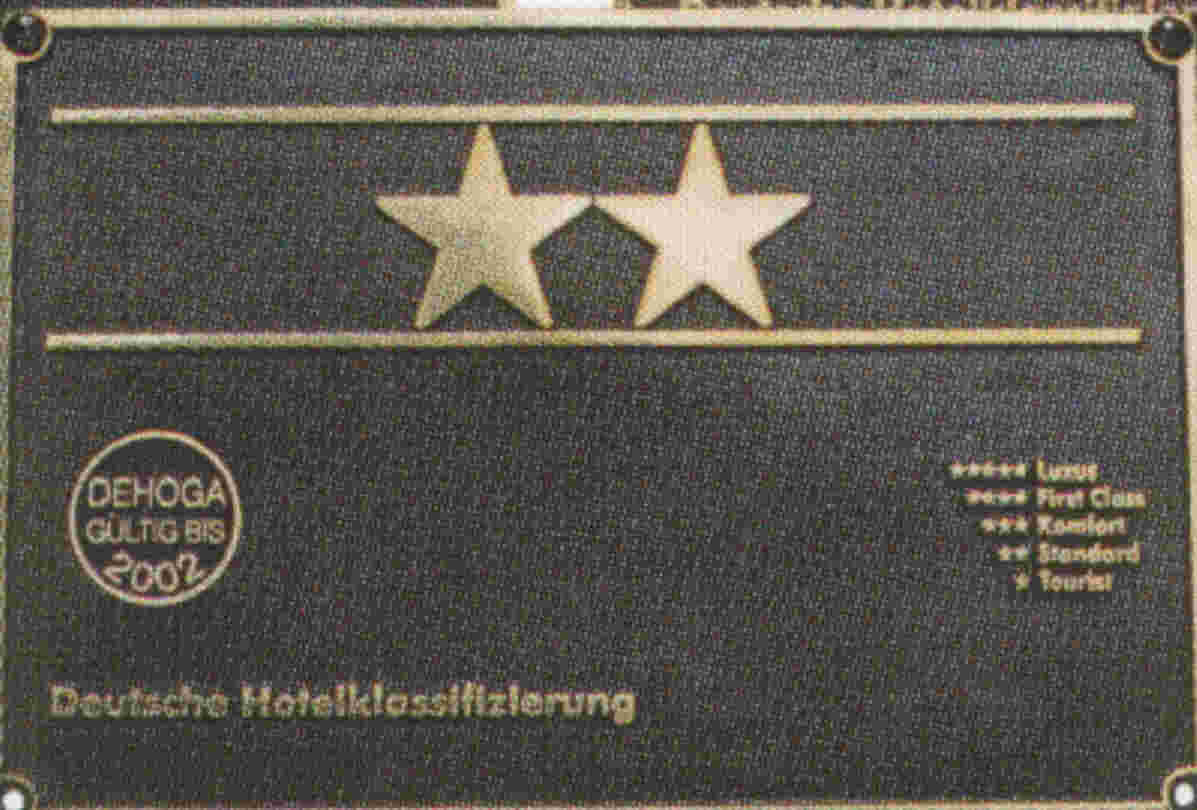 Historisches DEHOGA-Schild am Haus
